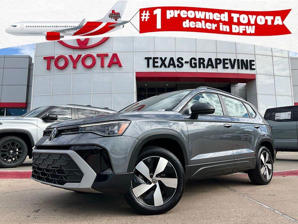 used 2025 Volkswagen Taos car, priced at $19,901