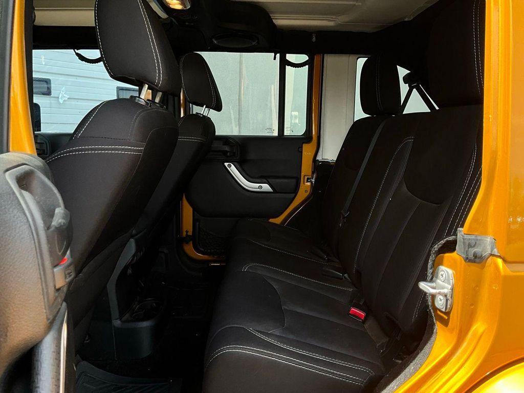 used 2014 Jeep Wrangler Unlimited car, priced at $15,901