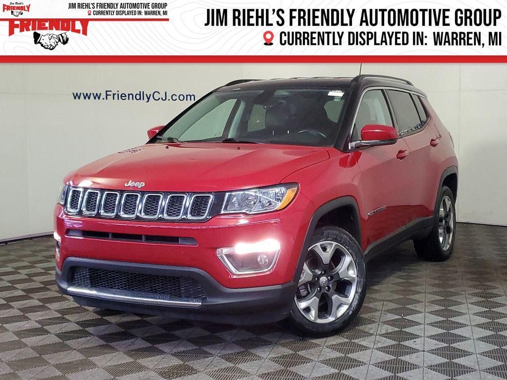 used 2018 Jeep Compass car, priced at $15,581