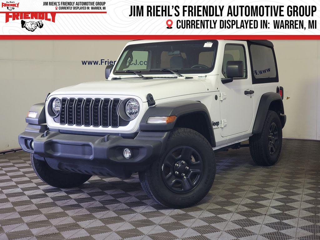 used 2025 Jeep Wrangler car, priced at $31,350