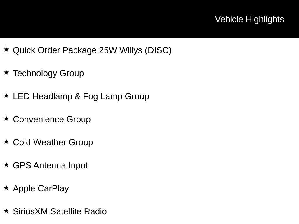 used 2021 Jeep Wrangler car, priced at $20,225