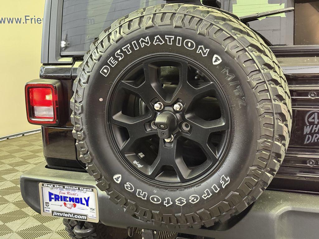used 2021 Jeep Wrangler car, priced at $20,225