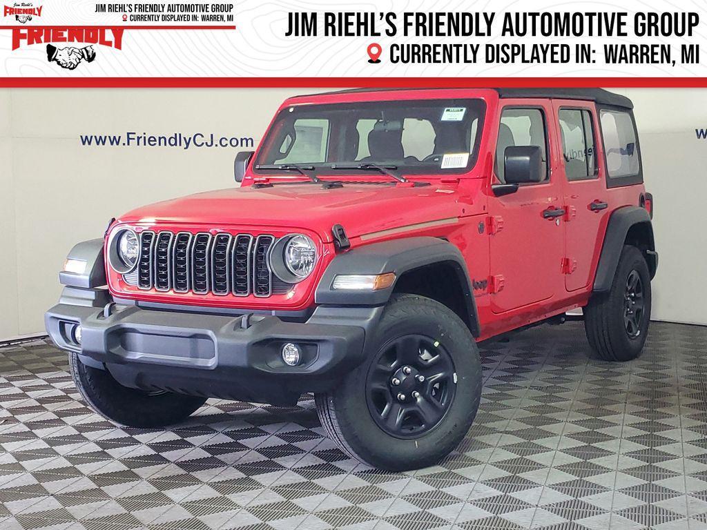 new 2025 Jeep Wrangler car, priced at $33,220