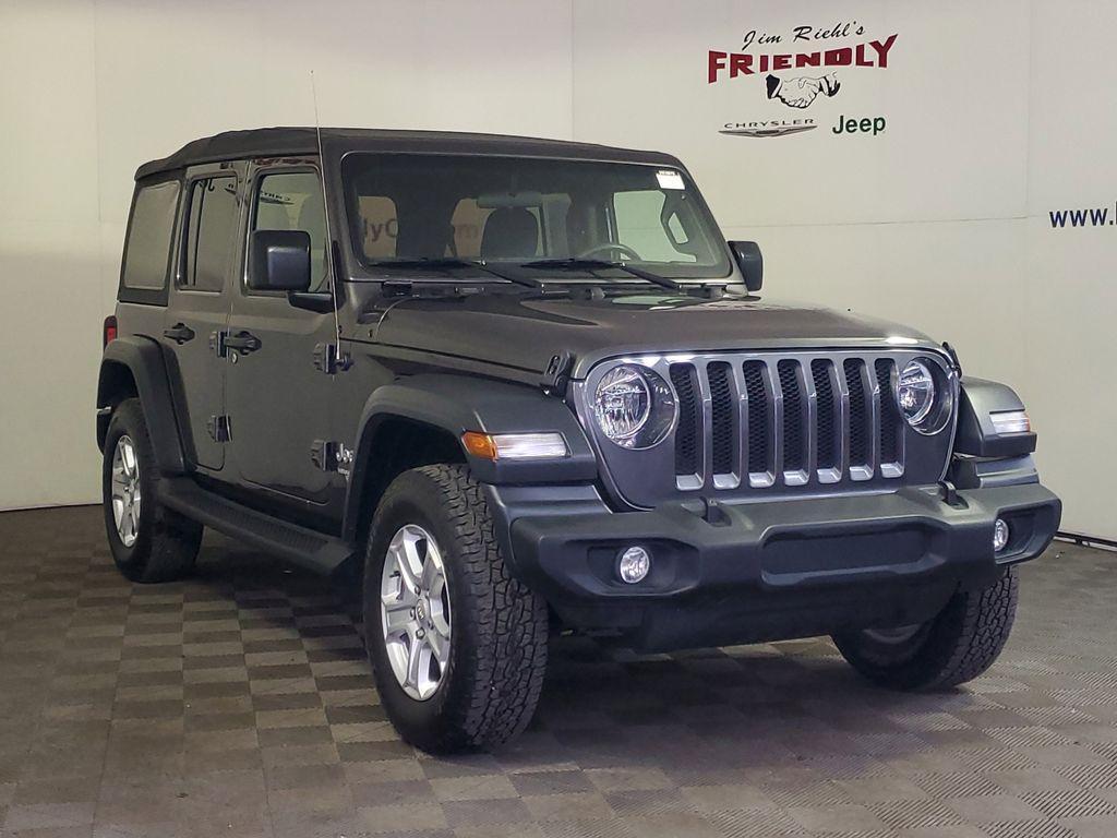 used 2018 Jeep Wrangler Unlimited car, priced at $20,426