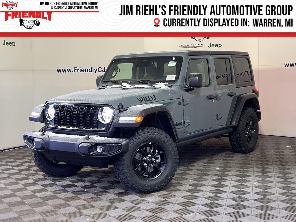 new 2026 Jeep Wrangler car, priced at $54,520