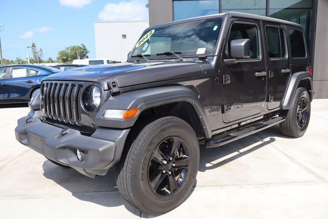 used 2022 Jeep Wrangler Unlimited car, priced at $32,238