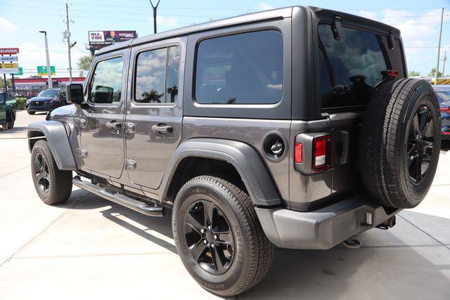 used 2022 Jeep Wrangler Unlimited car, priced at $32,238