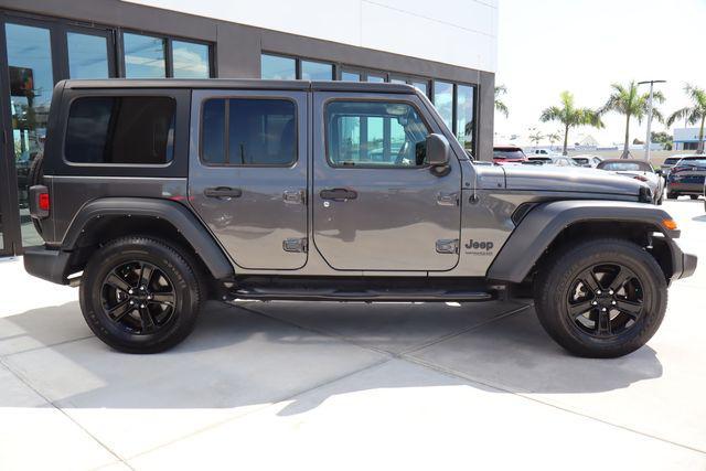 used 2022 Jeep Wrangler Unlimited car, priced at $32,238