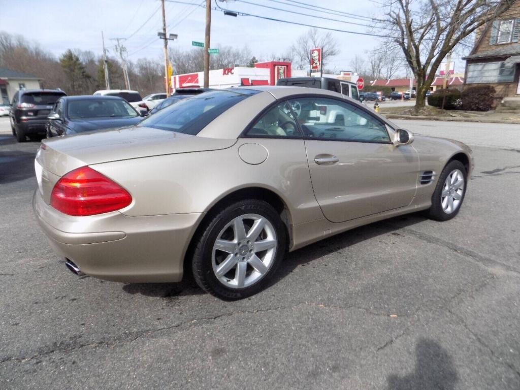 used 2003 Mercedes-Benz SL-Class car, priced at $22,500