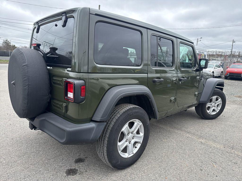 used 2022 Jeep Wrangler Unlimited car, priced at $31,057