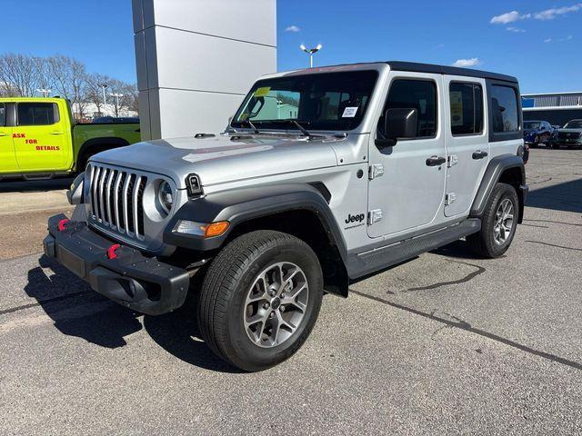 used 2024 Jeep Wrangler car, priced at $34,999