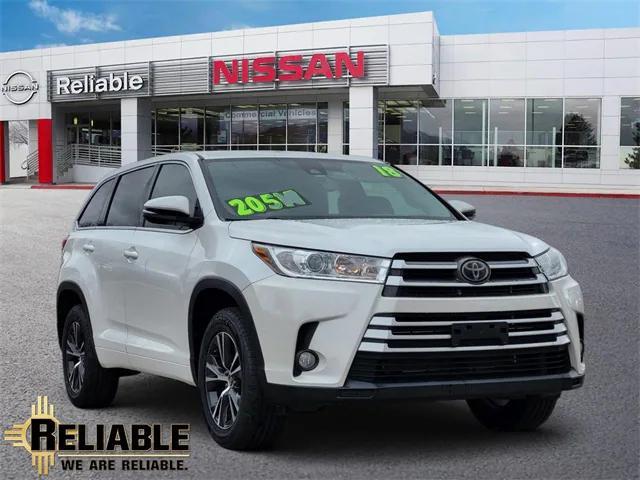 used 2018 Toyota Highlander car, priced at $17,999