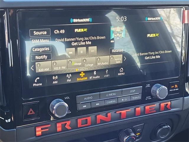 new 2026 Nissan Frontier car, priced at $44,660