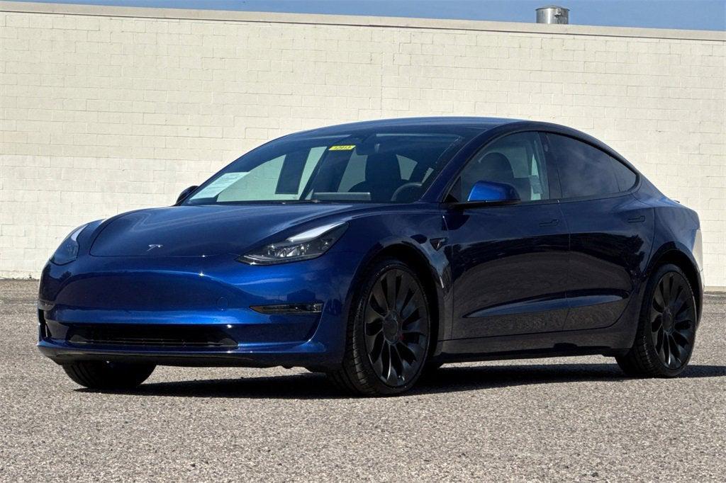 used 2023 Tesla Model 3 car, priced at $31,763