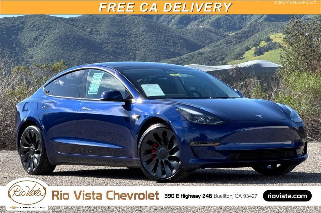 used 2023 Tesla Model 3 car, priced at $31,763