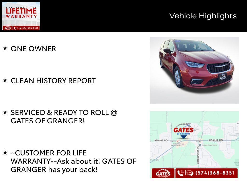 used 2024 Chrysler Pacifica car, priced at $30,875