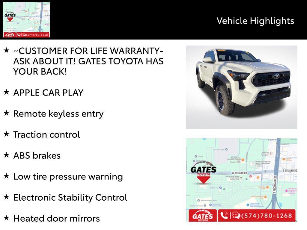 used 2024 Toyota Tacoma car, priced at $39,050
