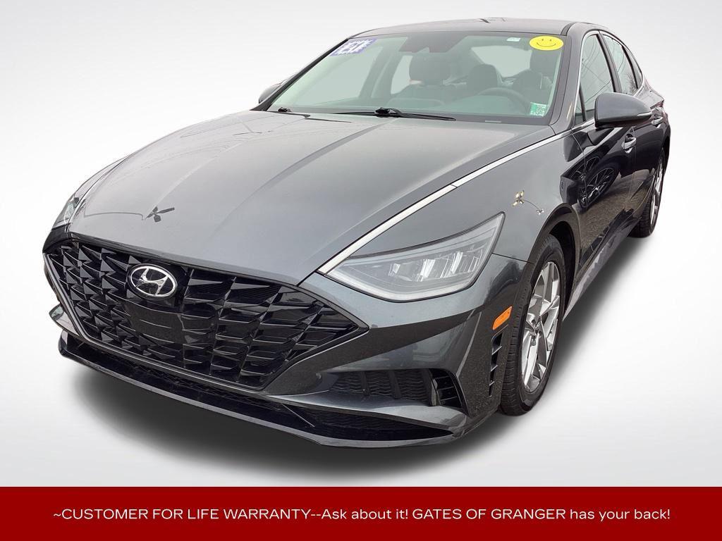 used 2021 Hyundai Sonata car, priced at $19,669
