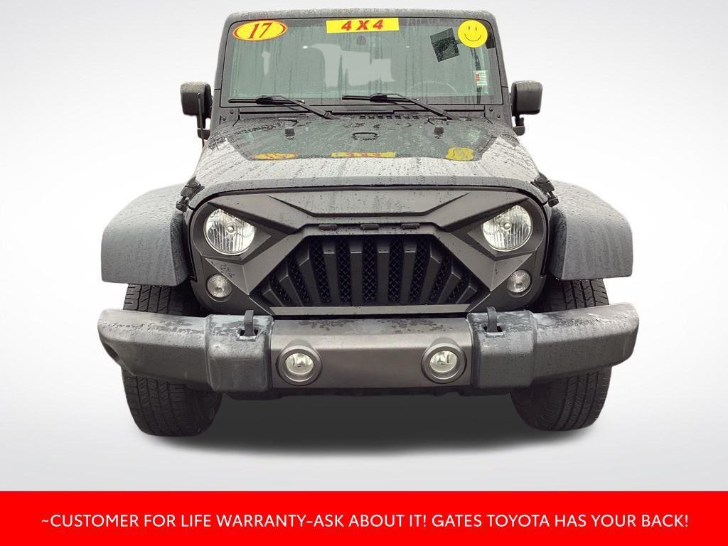 used 2017 Jeep Wrangler car, priced at $13,998