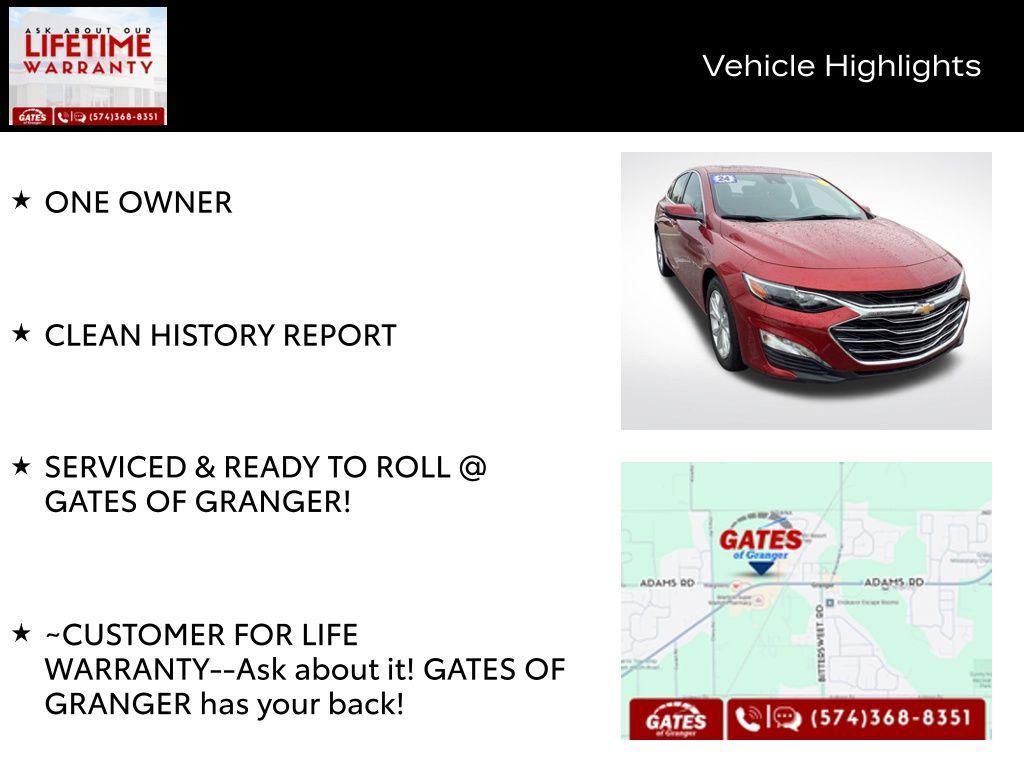 used 2024 Chevrolet Malibu car, priced at $20,875