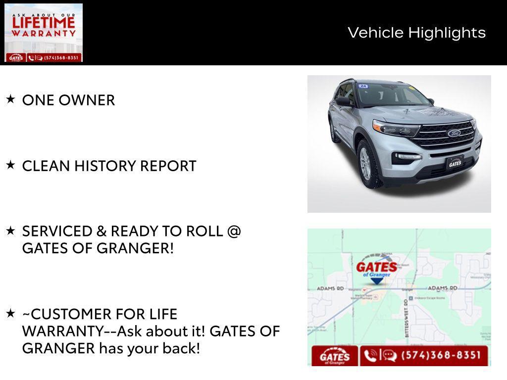 used 2024 Ford Explorer car, priced at $29,874