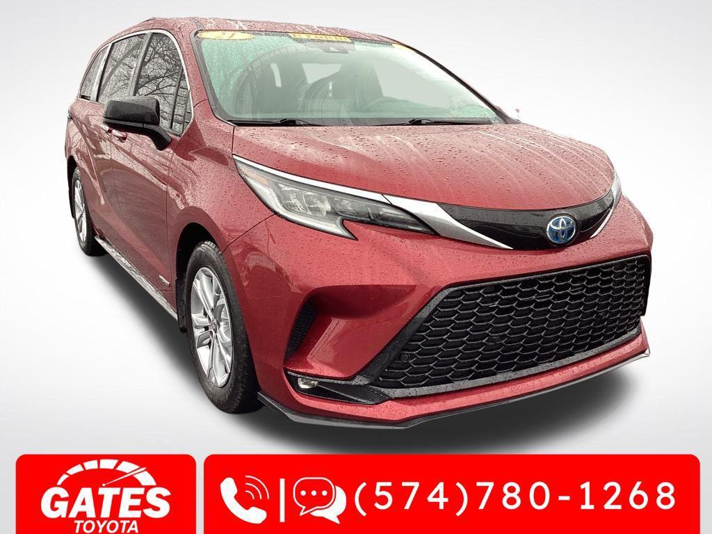 used 2021 Toyota Sienna car, priced at $25,711