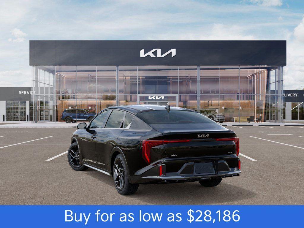 new 2026 Kia K4 car, priced at $28,186