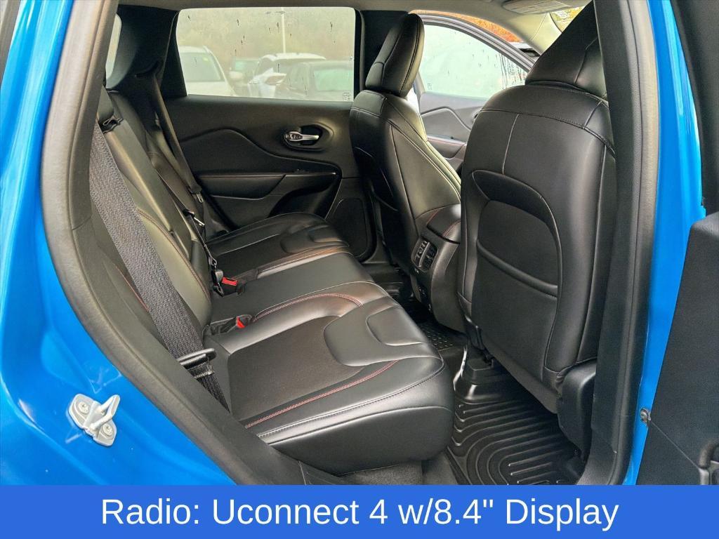 used 2021 Jeep Cherokee car, priced at $18,490