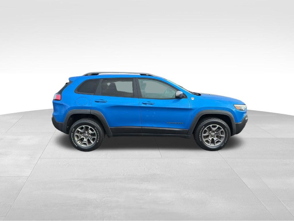 used 2021 Jeep Cherokee car, priced at $18,490