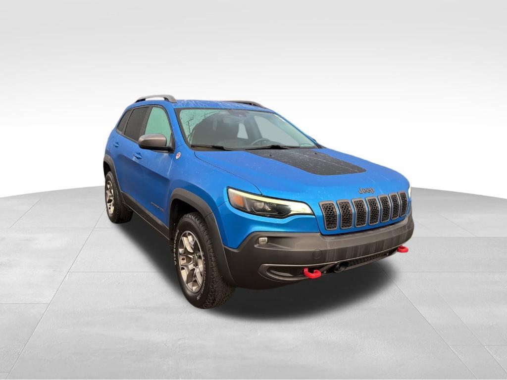 used 2021 Jeep Cherokee car, priced at $18,490