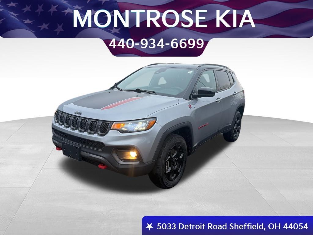 used 2024 Jeep Compass car, priced at $23,149