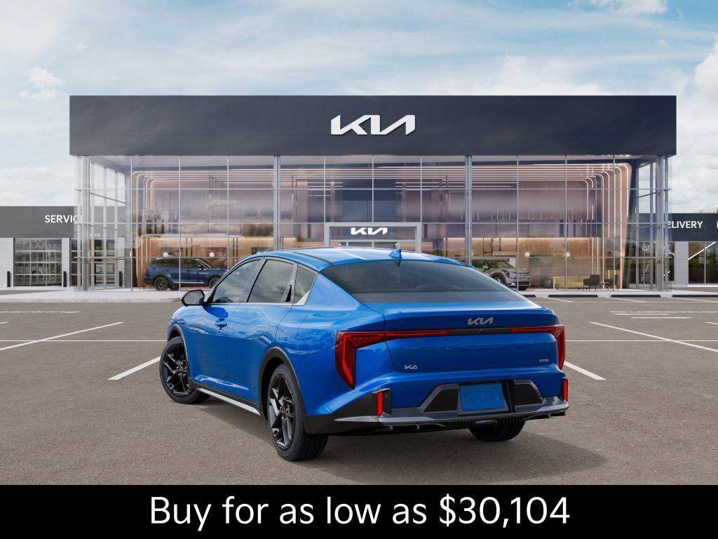 new 2026 Kia K4 car, priced at $30,104