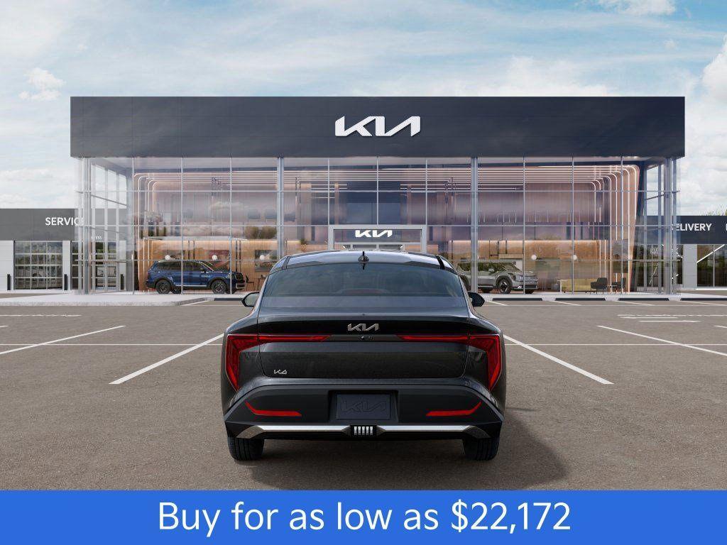 new 2025 Kia K4 car, priced at $22,172