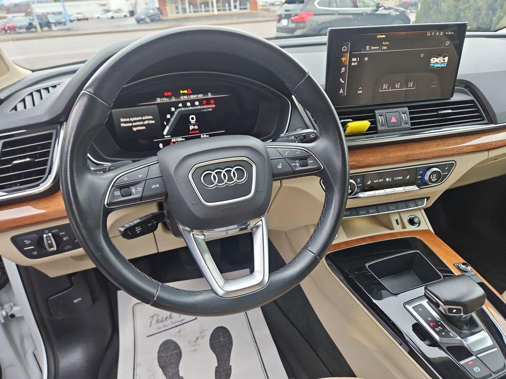 used 2023 Audi Q5 car, priced at $29,399