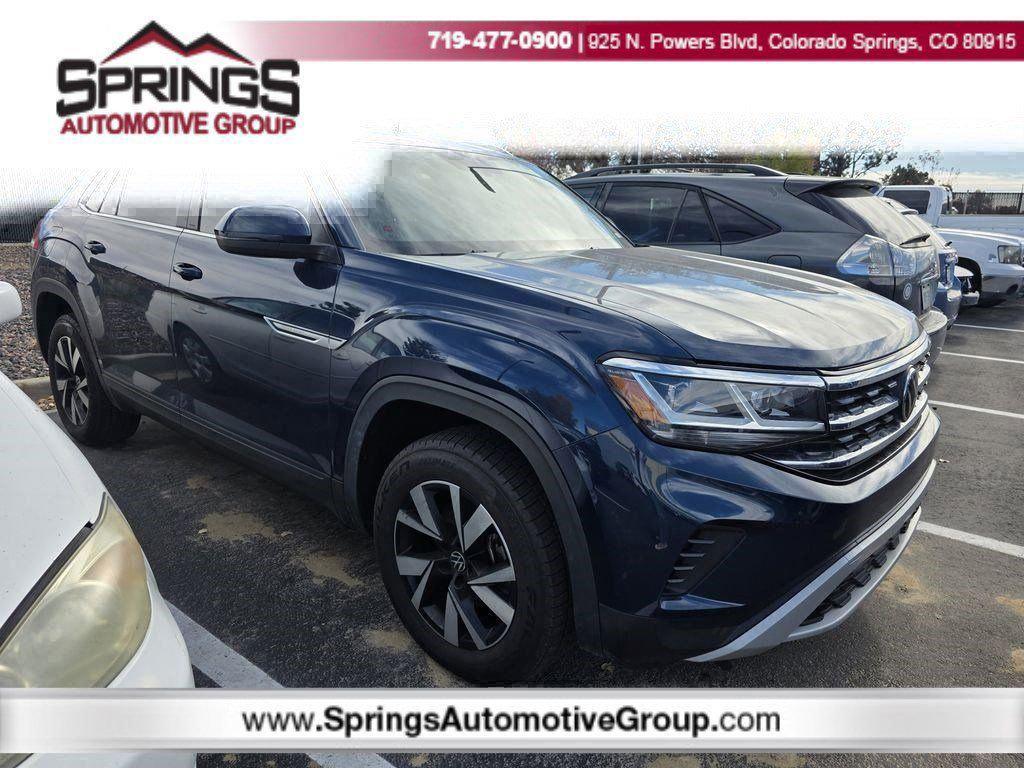used 2022 Volkswagen Atlas Cross Sport car, priced at $21,099