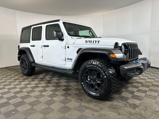 used 2023 Jeep Wrangler 4xe car, priced at $25,440