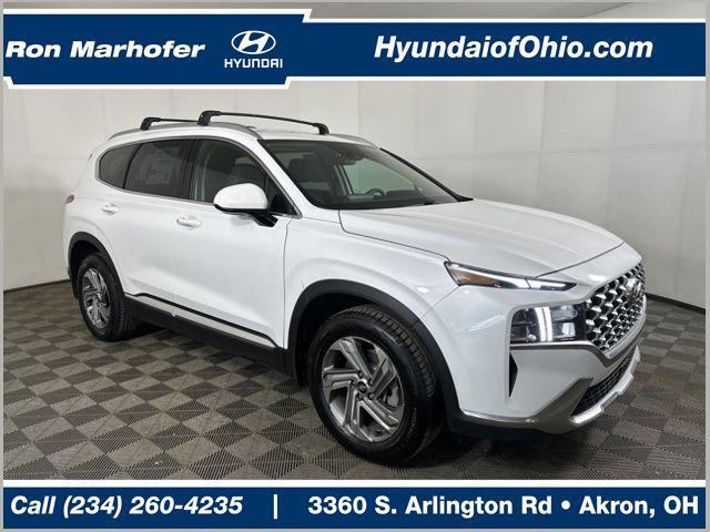 used 2021 Hyundai Santa Fe car, priced at $18,590
