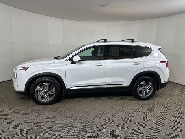 used 2021 Hyundai Santa Fe car, priced at $18,590