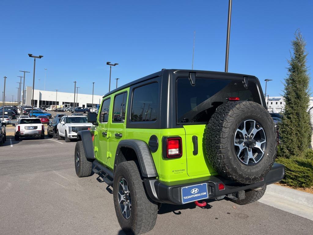 used 2021 Jeep Wrangler Unlimited car, priced at $28,442