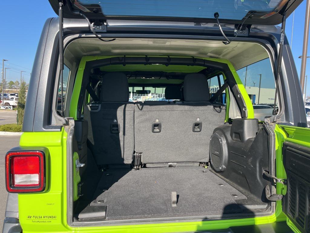 used 2021 Jeep Wrangler Unlimited car, priced at $28,442