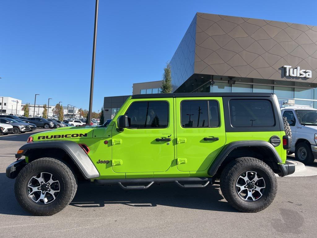 used 2021 Jeep Wrangler Unlimited car, priced at $28,442