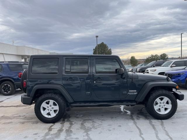 used 2018 Jeep Wrangler JK Unlimited car, priced at $15,900