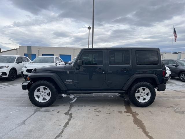 used 2018 Jeep Wrangler JK Unlimited car, priced at $15,900