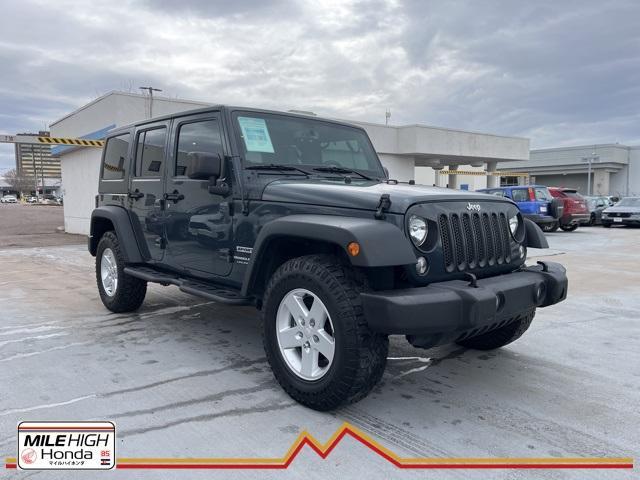 used 2018 Jeep Wrangler JK Unlimited car, priced at $15,900