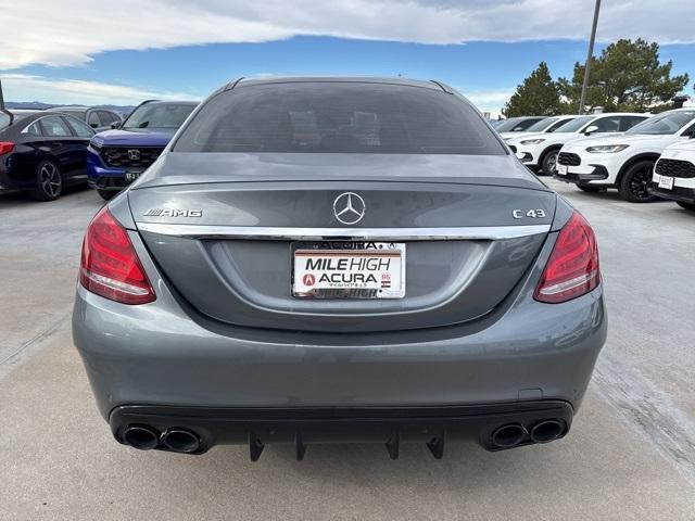 used 2017 Mercedes-Benz AMG C 43 car, priced at $25,999