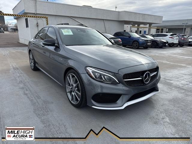 used 2017 Mercedes-Benz AMG C 43 car, priced at $25,999
