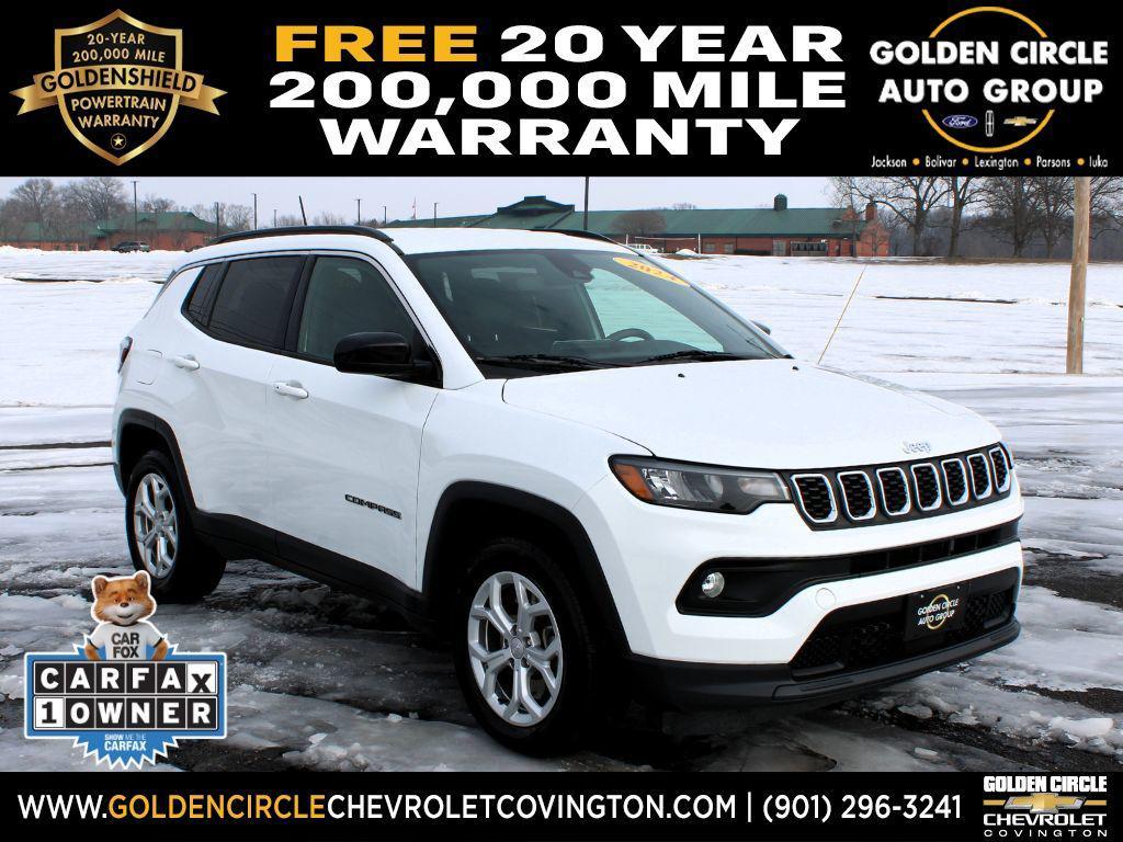 used 2024 Jeep Compass car, priced at $21,178