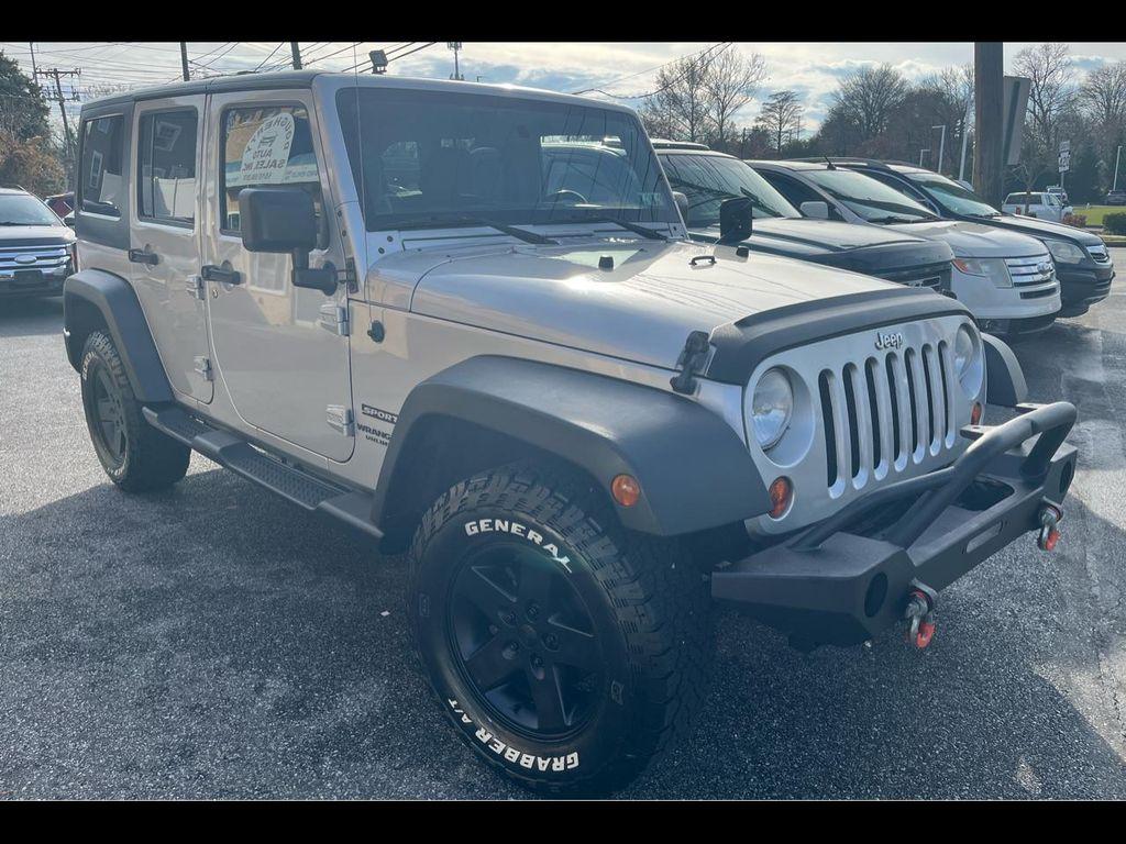 used 2012 Jeep Wrangler Unlimited car, priced at $10,950