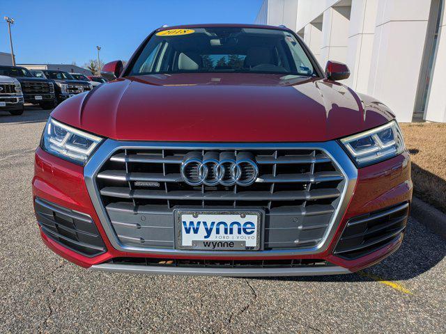 used 2018 Audi Q5 car, priced at $18,995