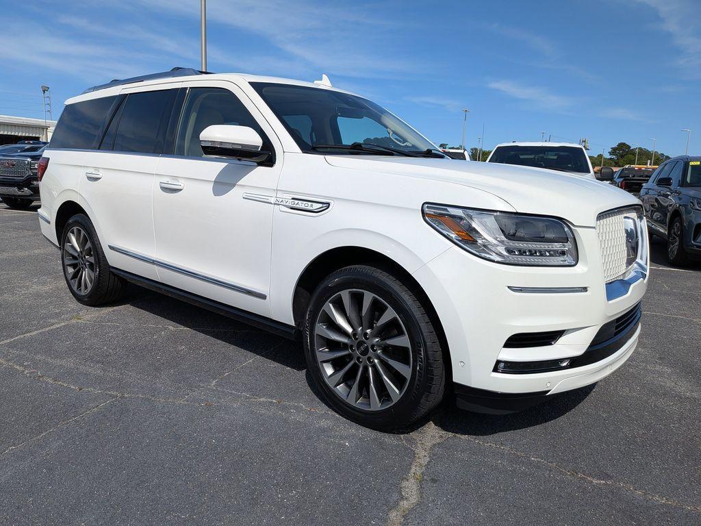 used 2021 Lincoln Navigator car, priced at $53,899